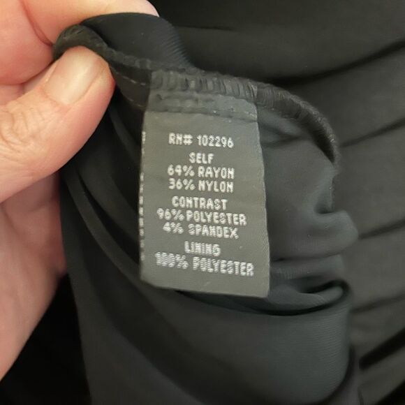 Connected Apparel Black and tan dress size 8 - Picture 5 of 7